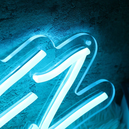 Snipez Blue Led Neon Sign - Shineneon