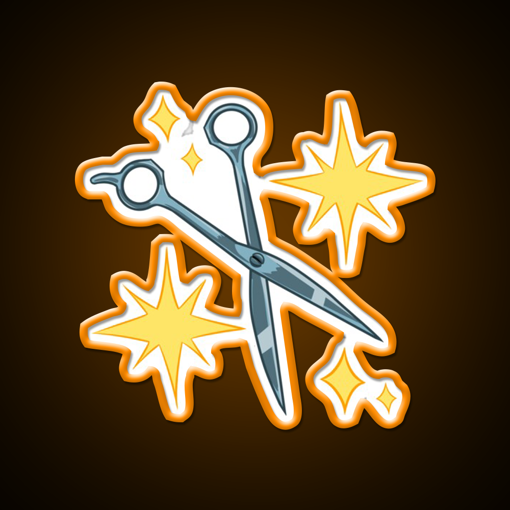Snippy Scissors Barber Shop Haircut Led Neon Sign - LED neon sign view 6