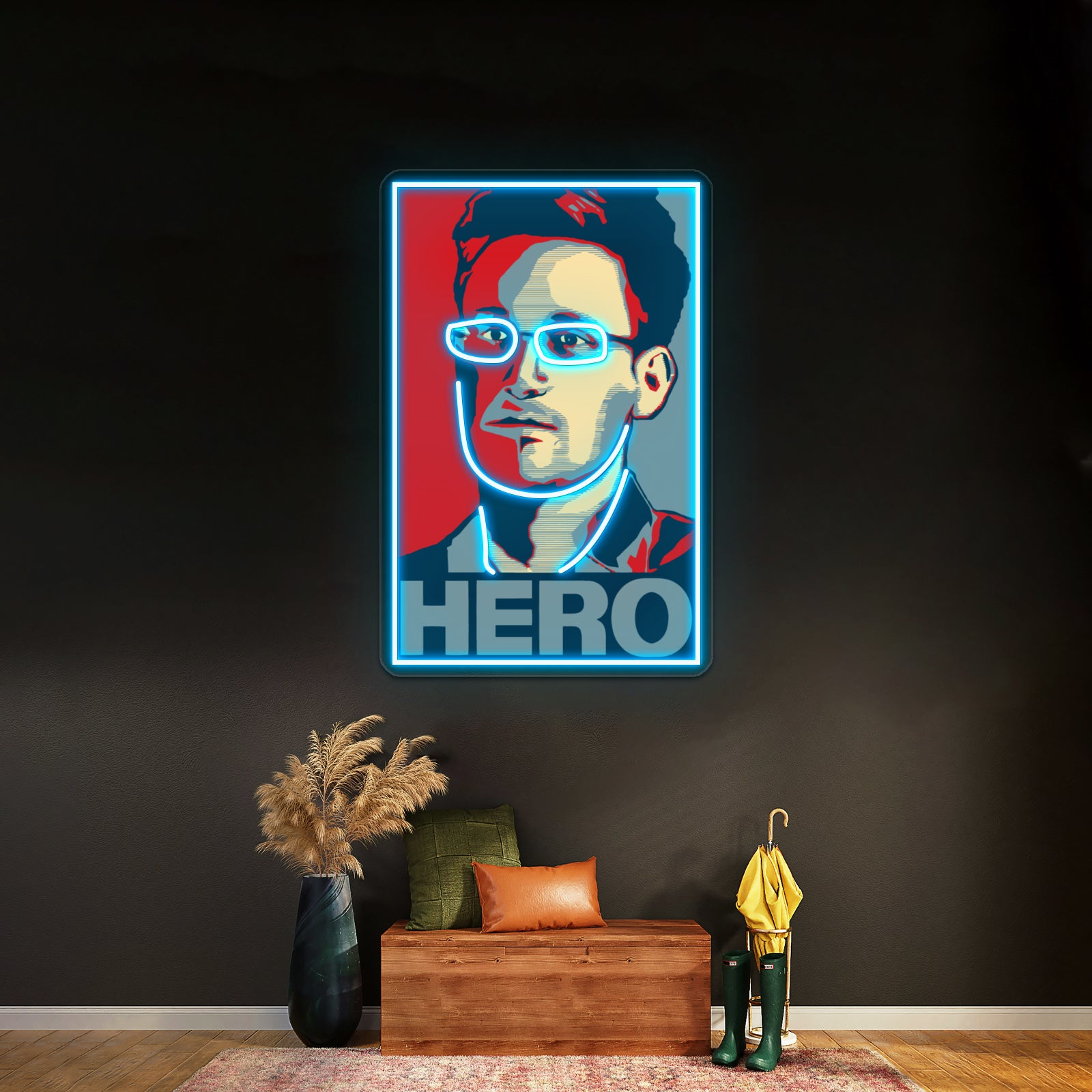 Snowdon Abstract Art Wall Artwork Neon Signs | Shineneon