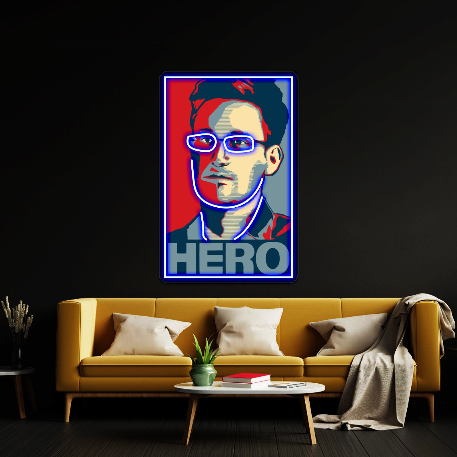 Snowdon Abstract Art Wall Artwork Neon Signs | Shineneon