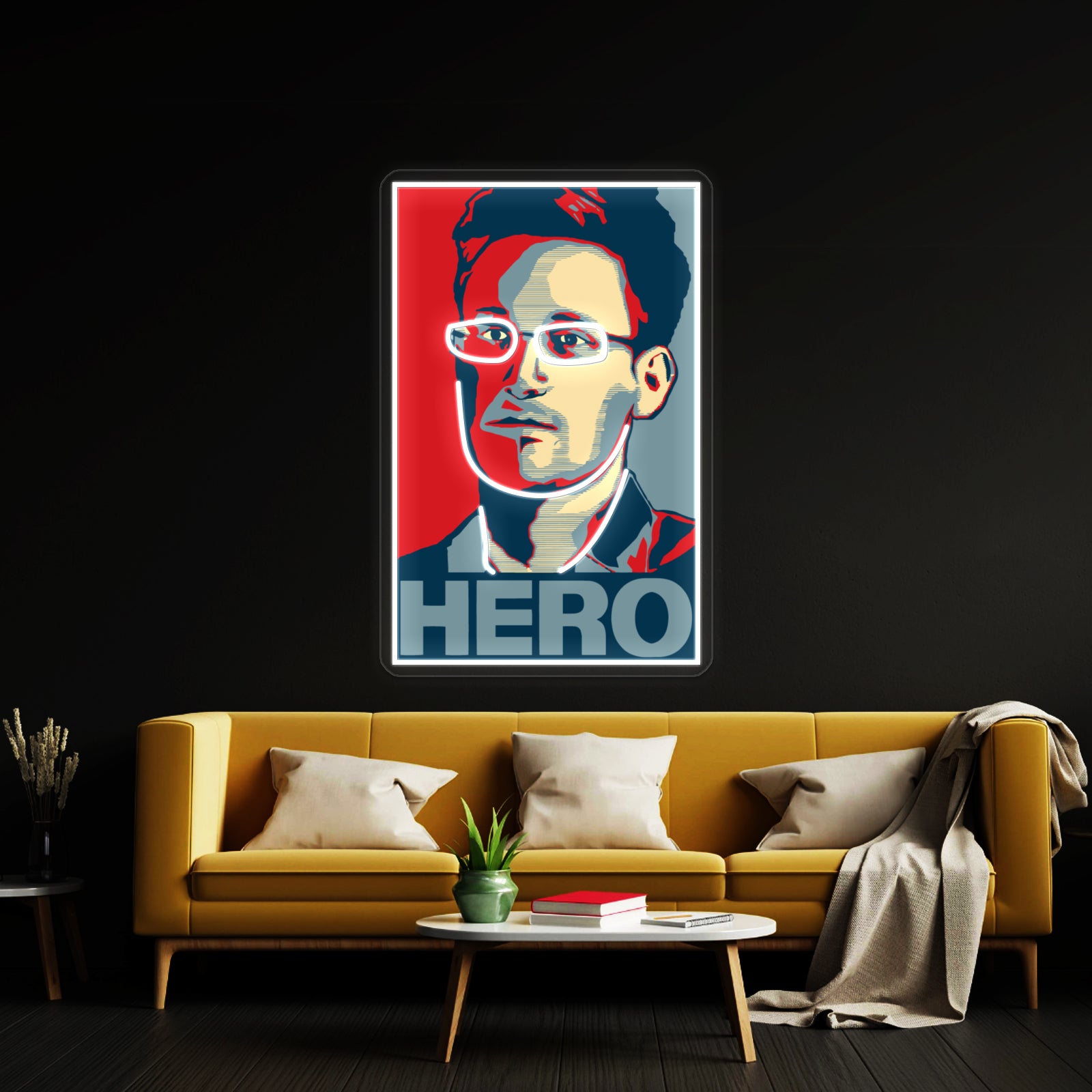 Snowdon Abstract Art Wall Artwork Neon Signs | Shineneon