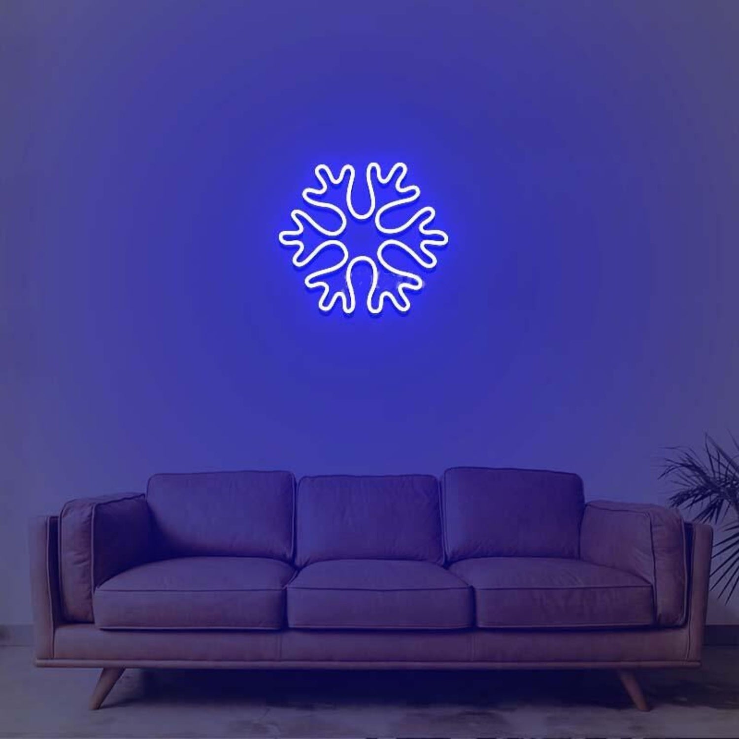 Snowflake 1 Led Neon Sign - Shineneon