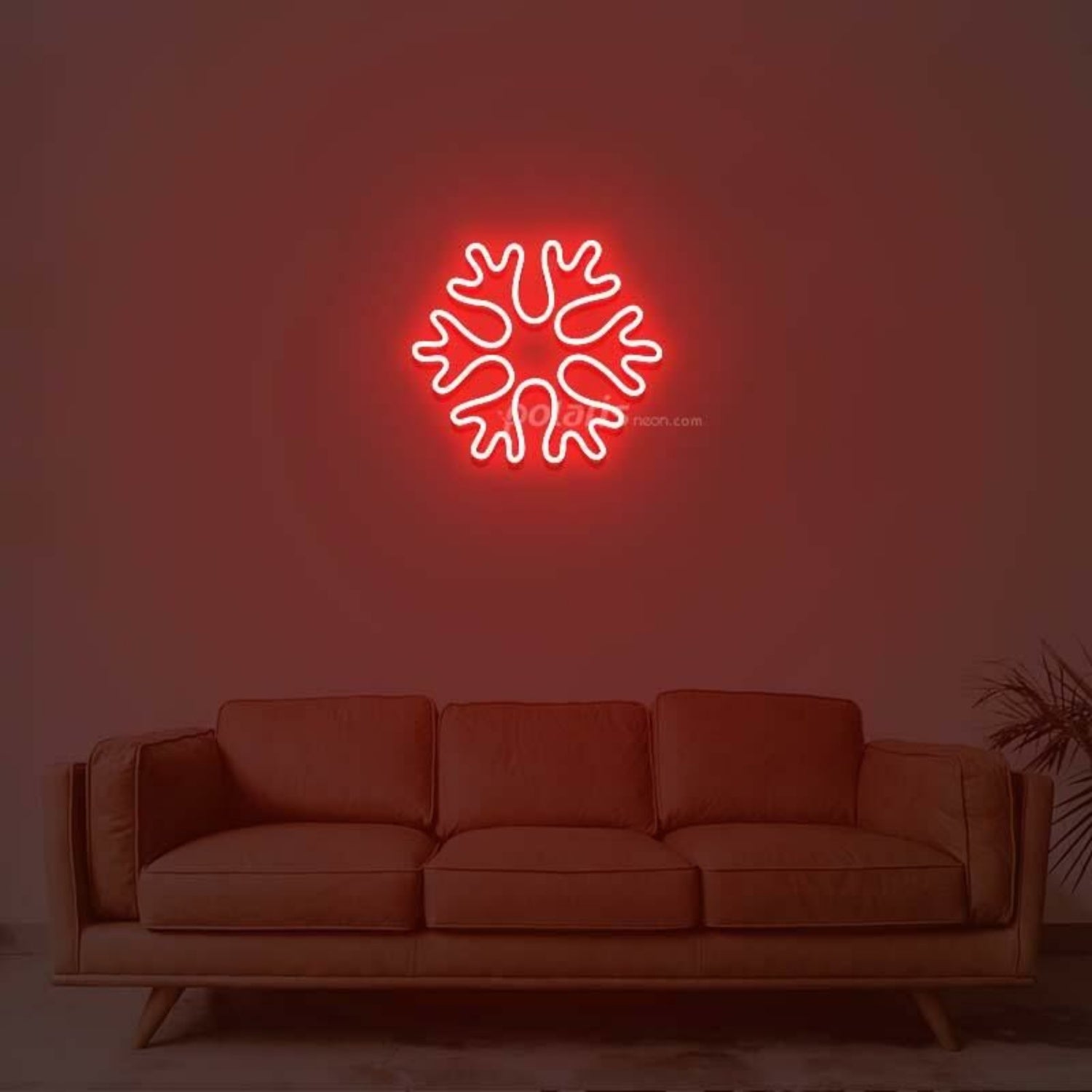 Snowflake 1 Led Neon Sign - Shineneon