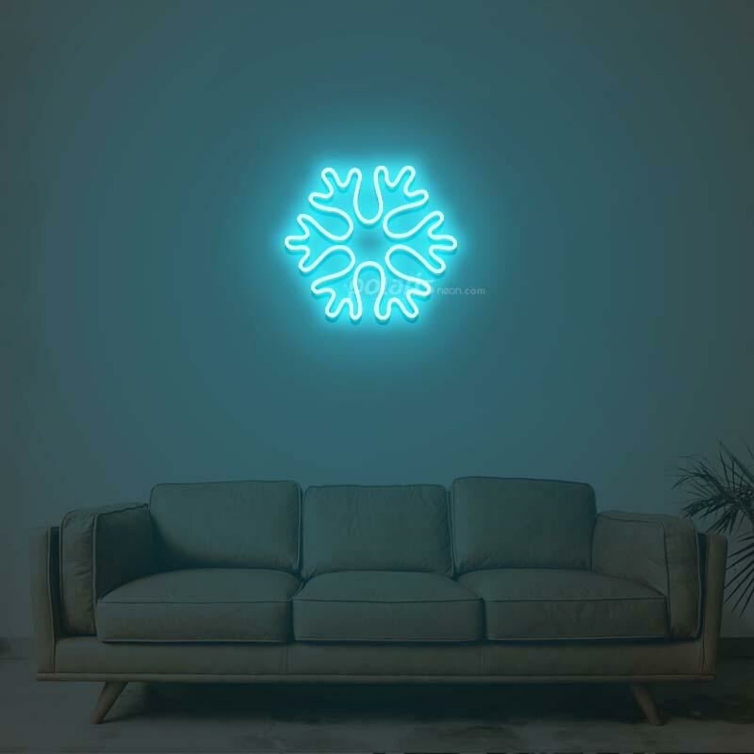 Snowflake 1 Led Neon Sign - Shineneon