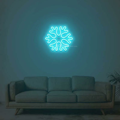 Snowflake 1 Led Neon Sign - Shineneon