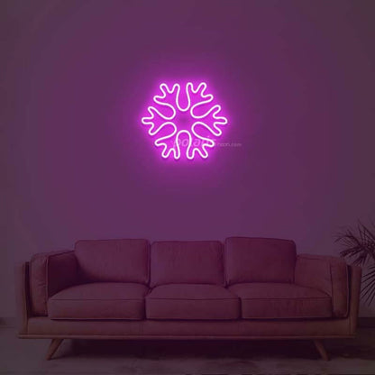 Snowflake 1 Led Neon Sign - Shineneon
