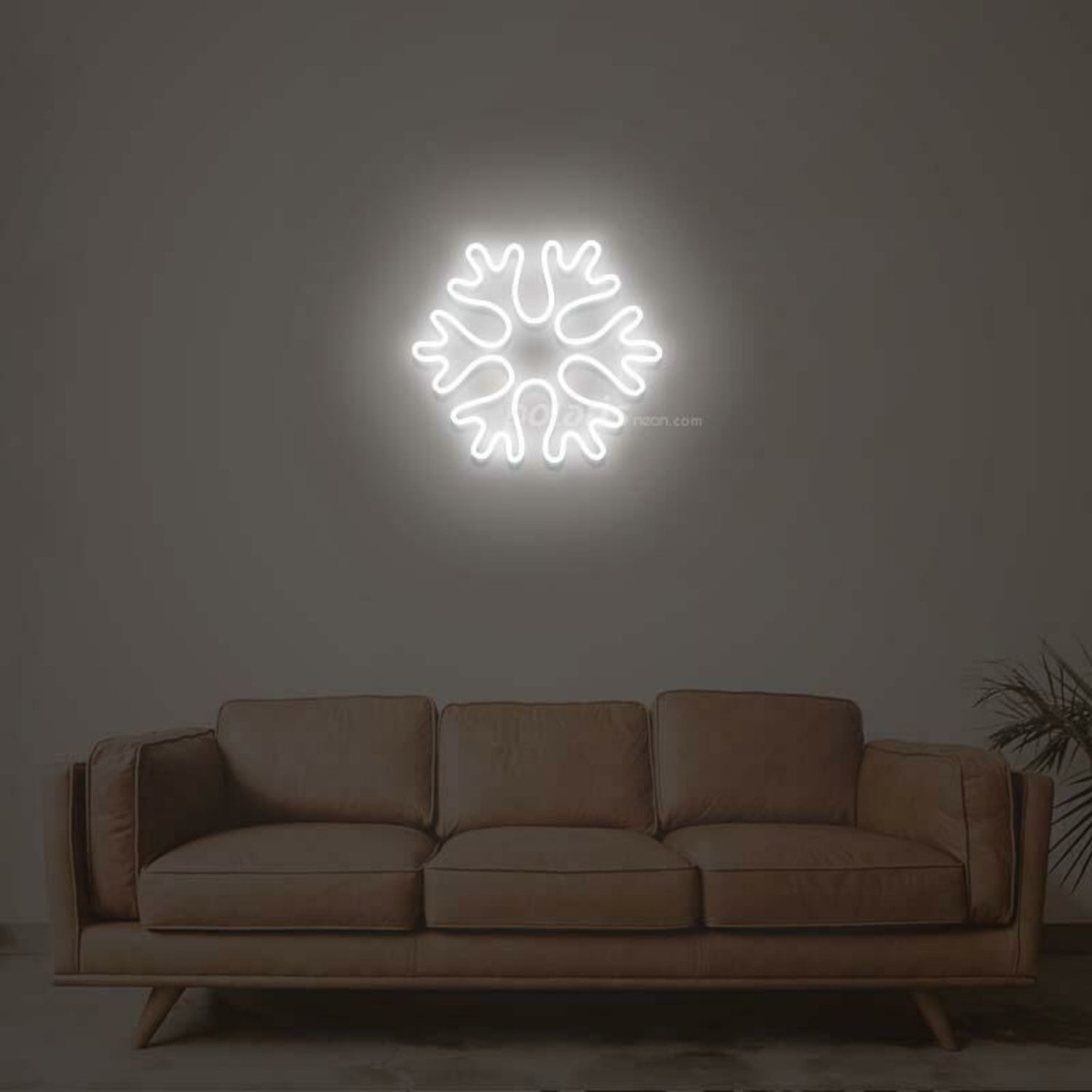 Snowflake 1 Led Neon Sign - Shineneon