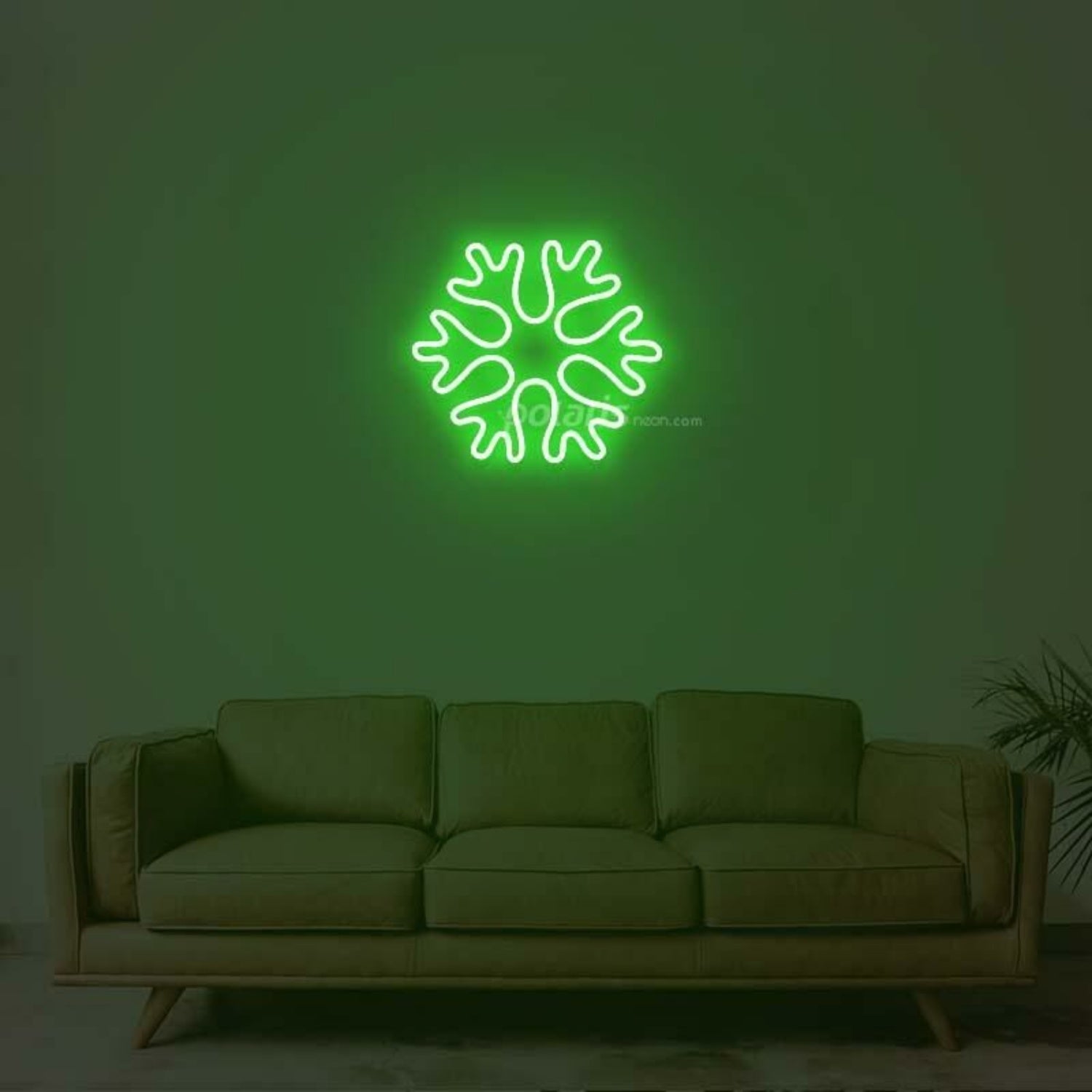 Snowflake 1 Led Neon Sign - Shineneon