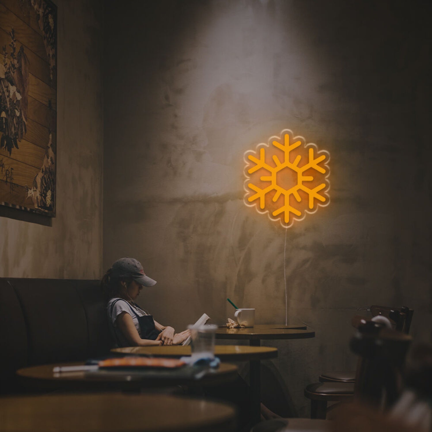 Snowflate Led Neon Sign | Shineneon
