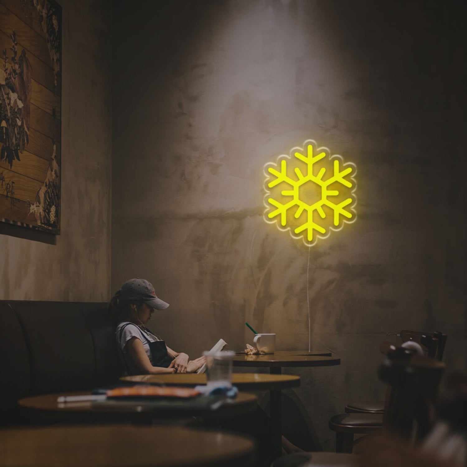Snowflate Led Neon Sign | Shineneon