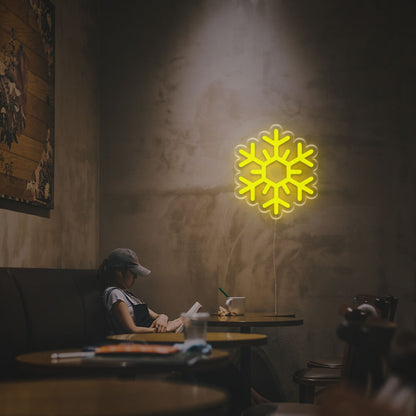 Snowflate Led Neon Sign | Shineneon