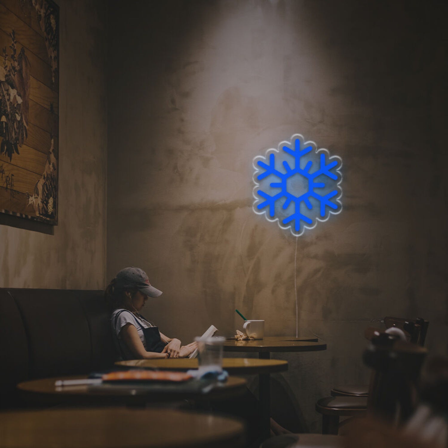 Snowflate Led Neon Sign | Shineneon