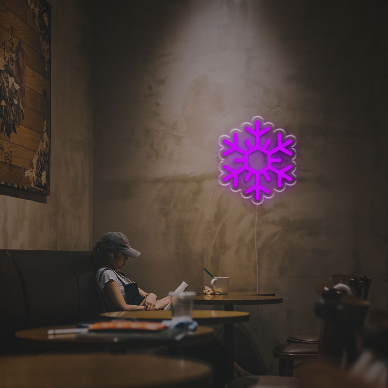 Snowflate Led Neon Sign | Shineneon
