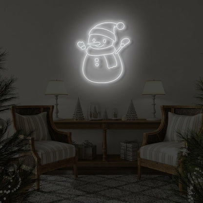 Snowman Led Sign | Shineneon