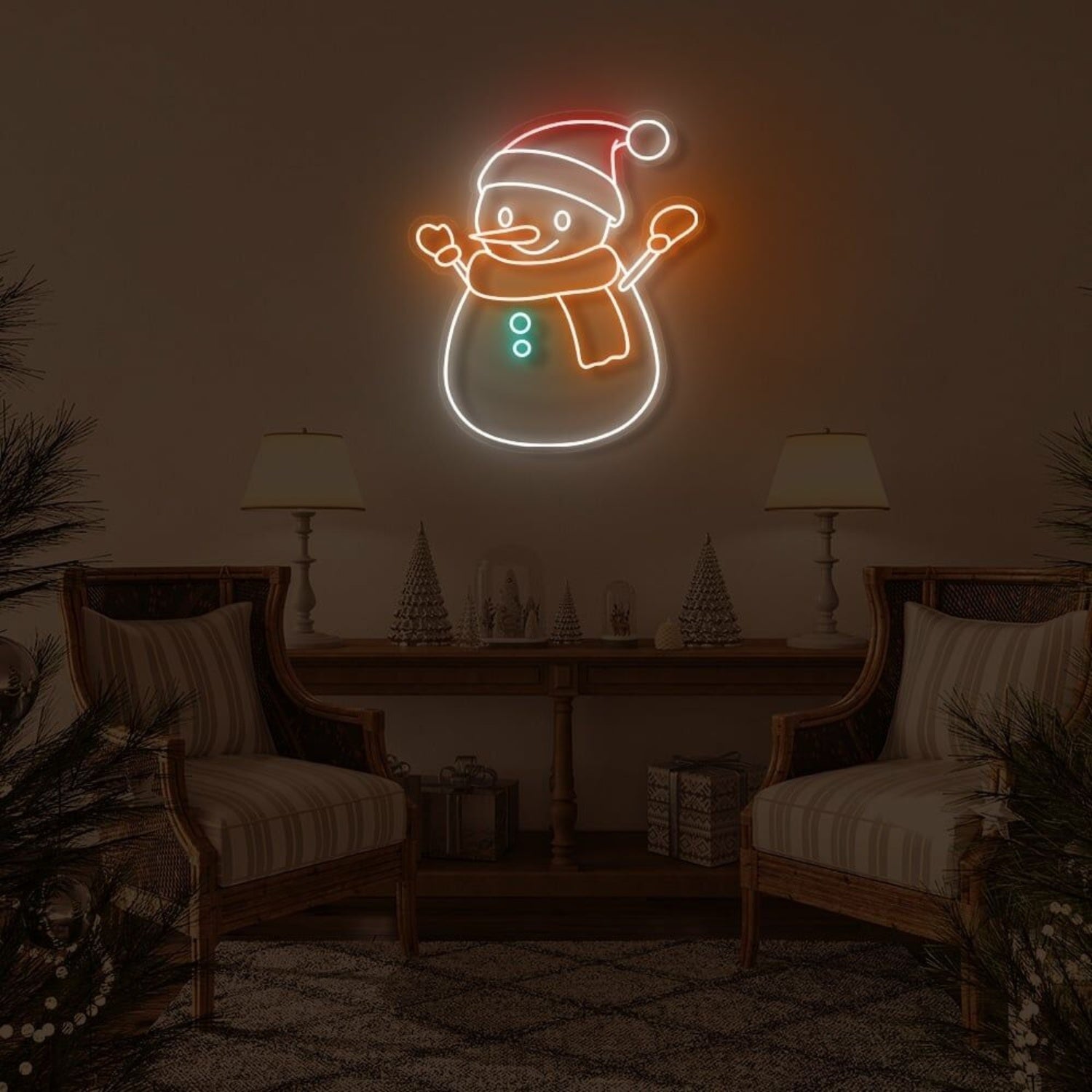 Snowman Led Sign | Shineneon