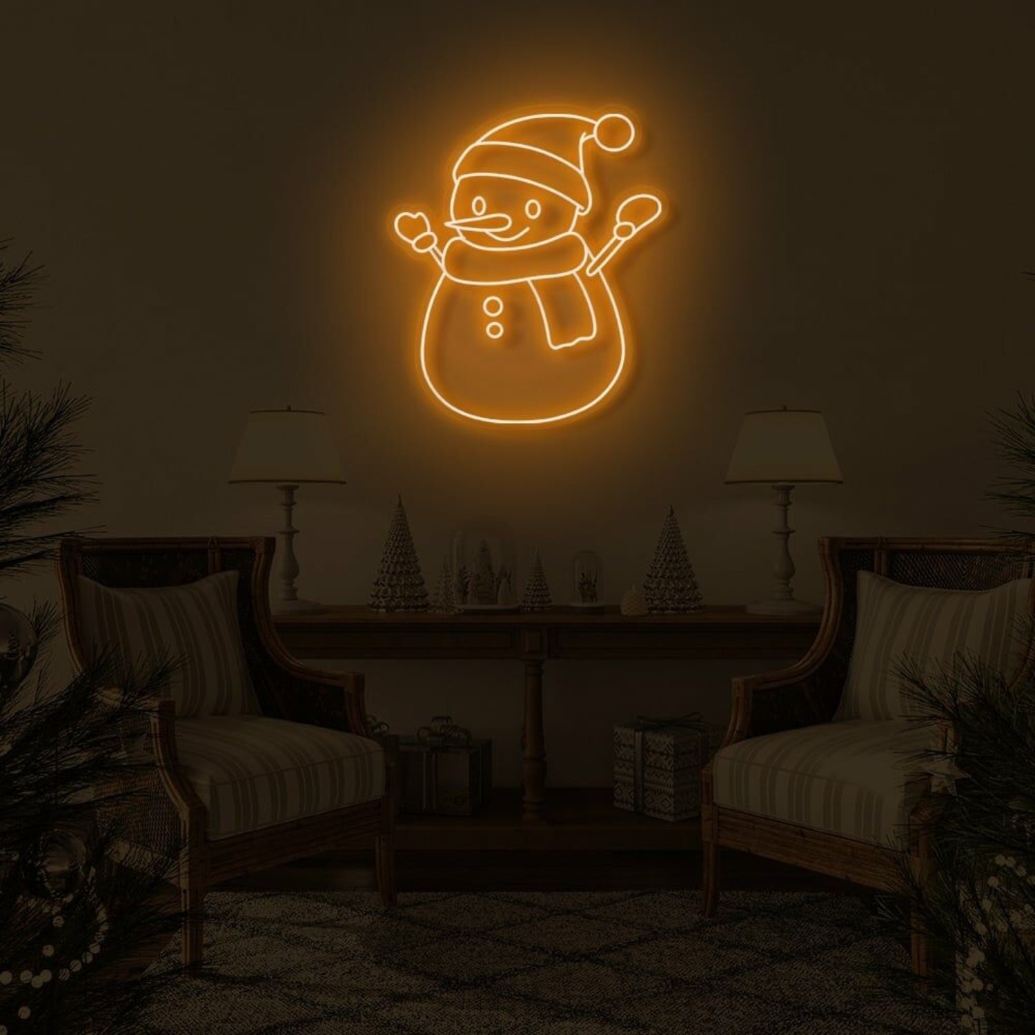 Snowman Led Sign | Shineneon