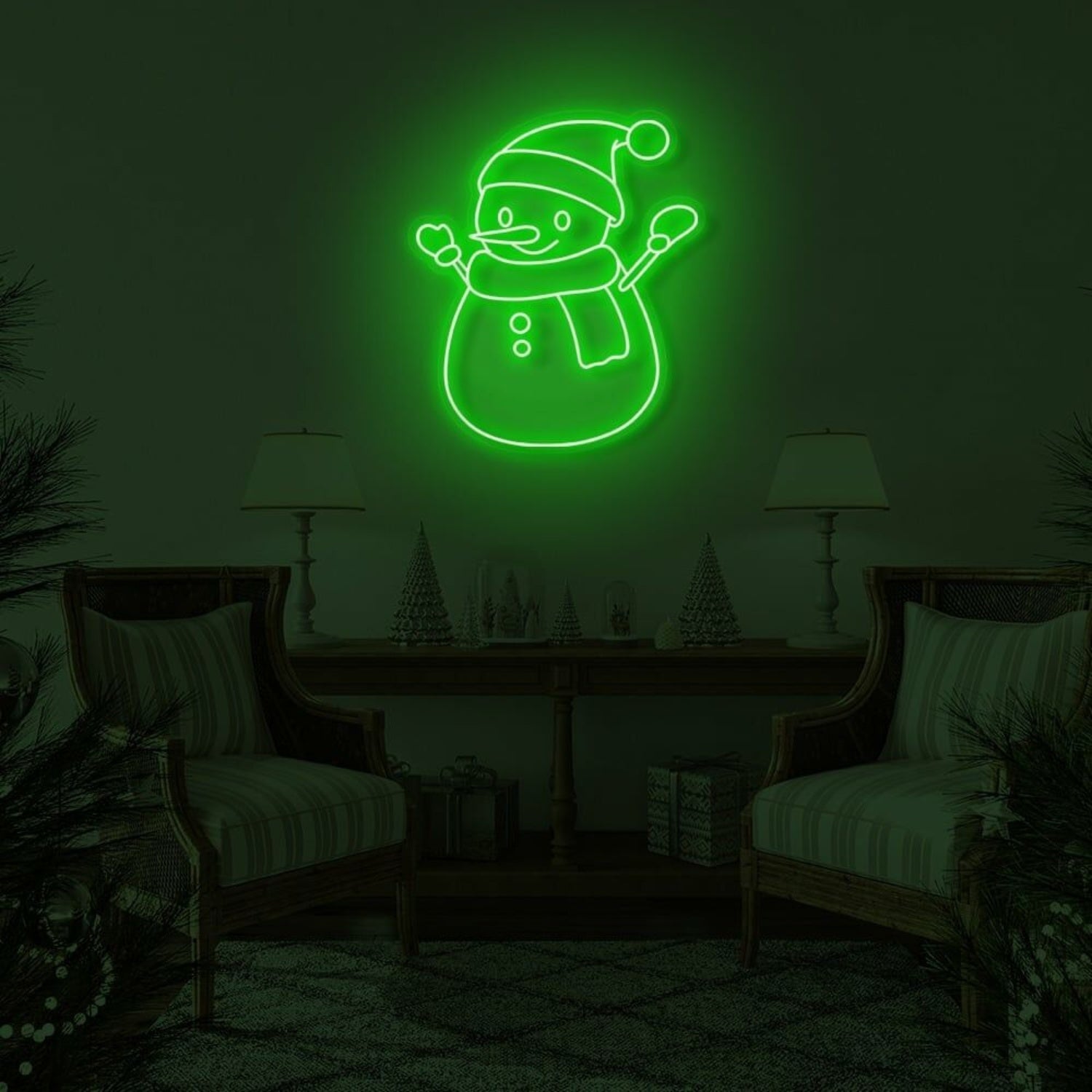Snowman Led Sign | Shineneon