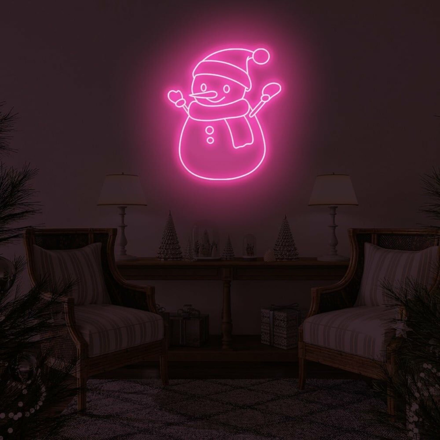 Snowman Led Sign | Shineneon