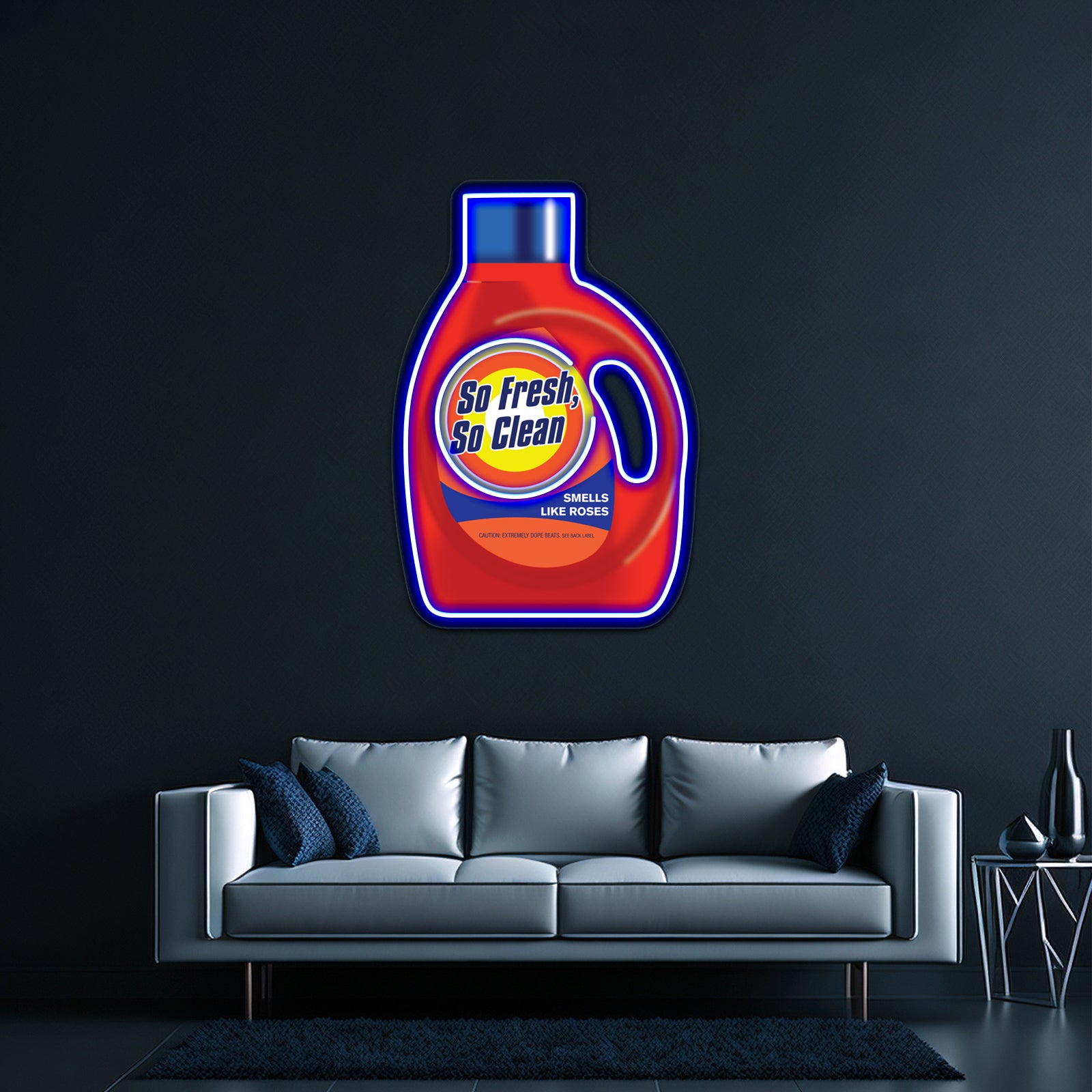 So Fresh So Clean Laundry Detergent Artwork Custom Led Signs | Shineneon