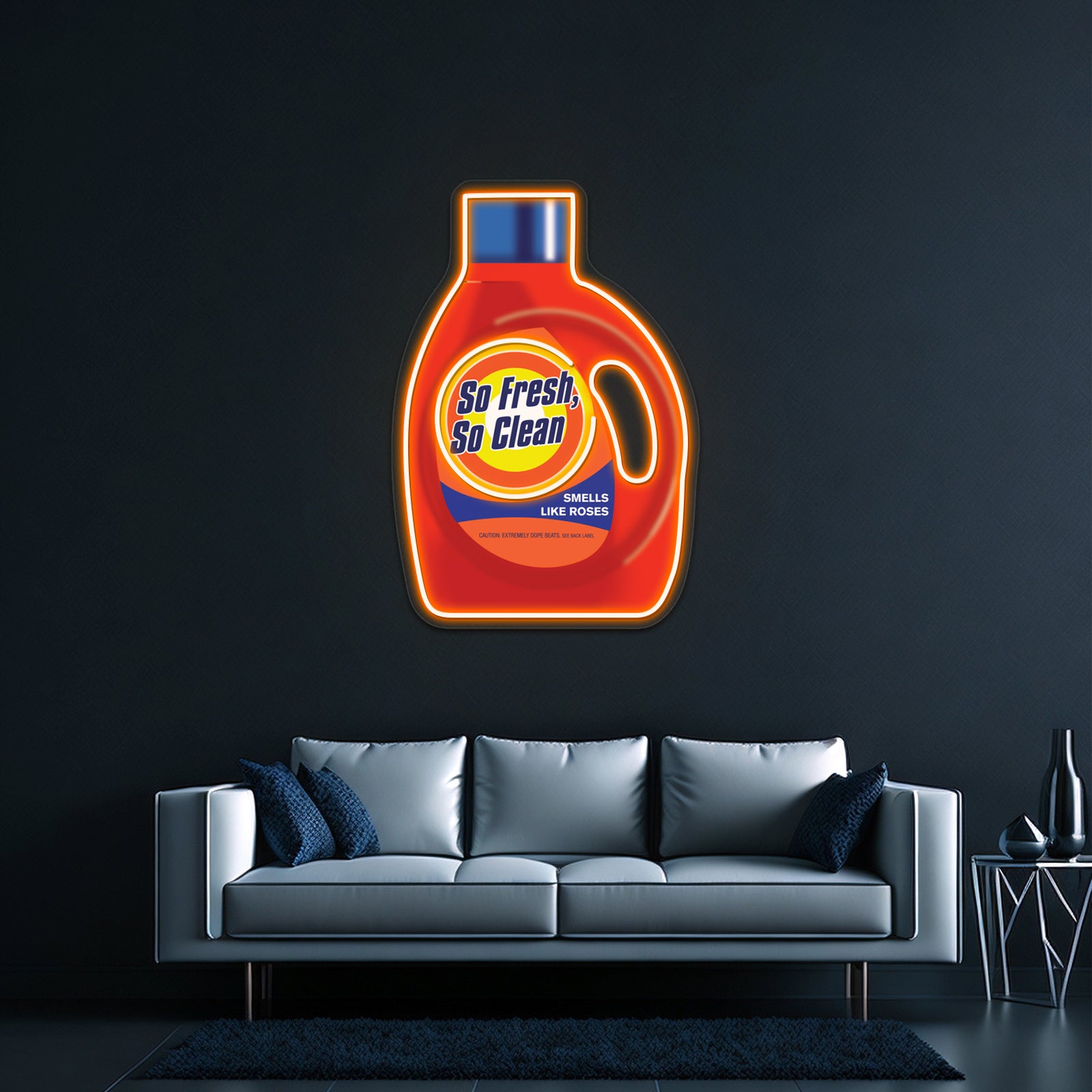So Fresh So Clean Laundry Detergent Artwork Custom Led Signs | Shineneon