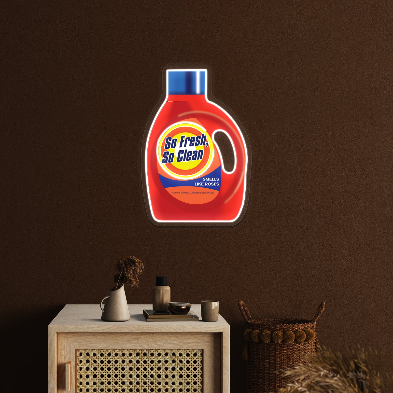 So Fresh So Clean Laundry Detergent Artwork Custom Led Signs | Shineneon