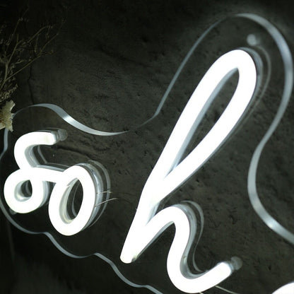 So Happy You Are Here White Led Neon Sign - Shineneon