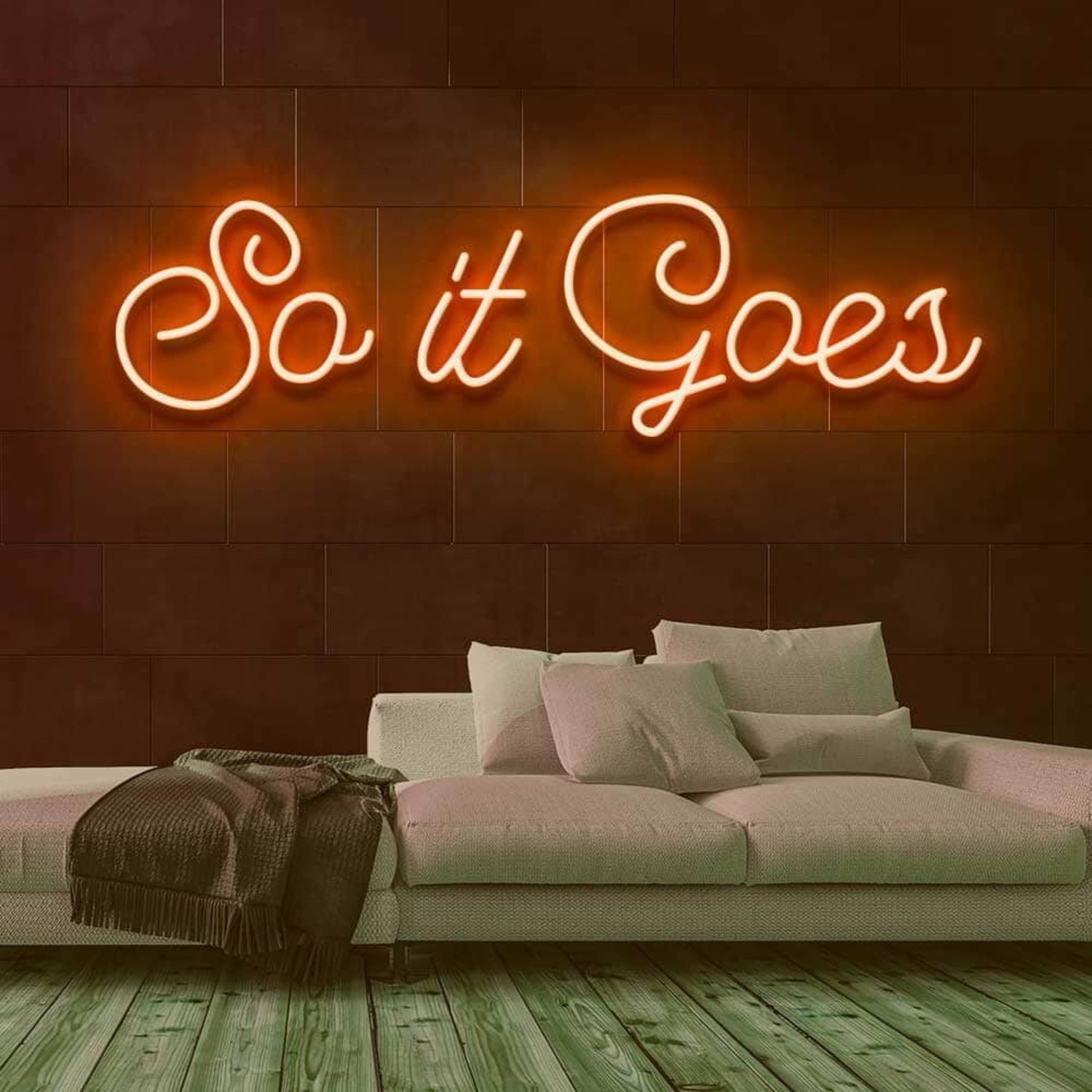 So It Goes Led Neon Sign | Shineneon
