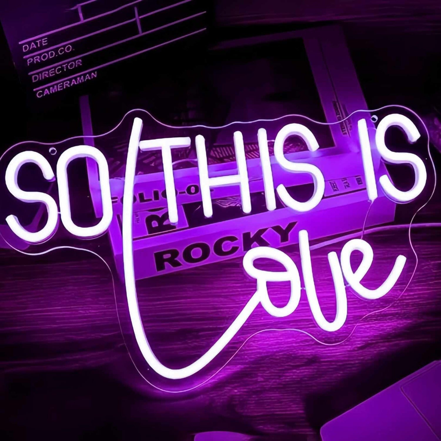 So This Is Love Wedding Neon Sign | Shineneon
