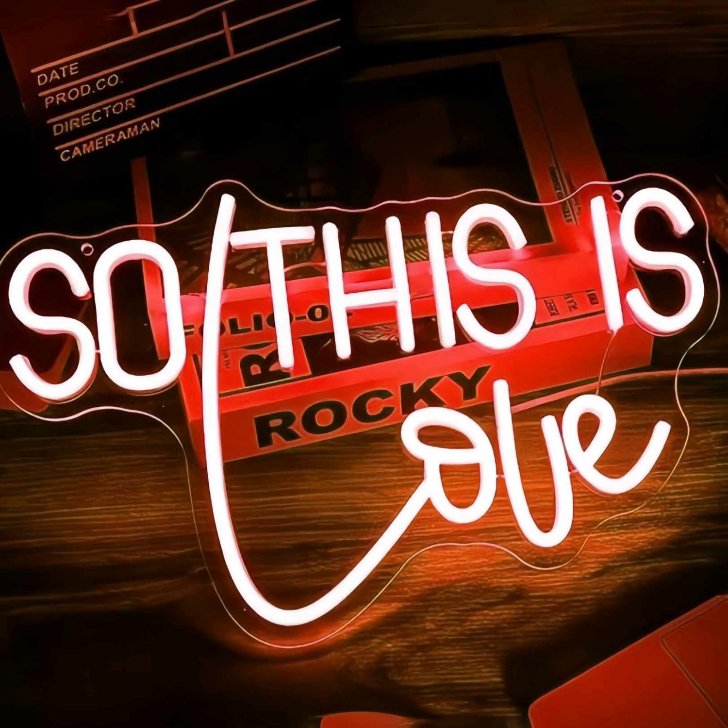 So This Is Love Wedding Neon Sign | Shineneon