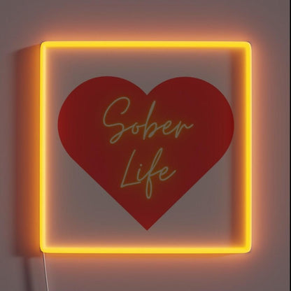 Sober Life Rgb Led Neon Sign - Shineneon