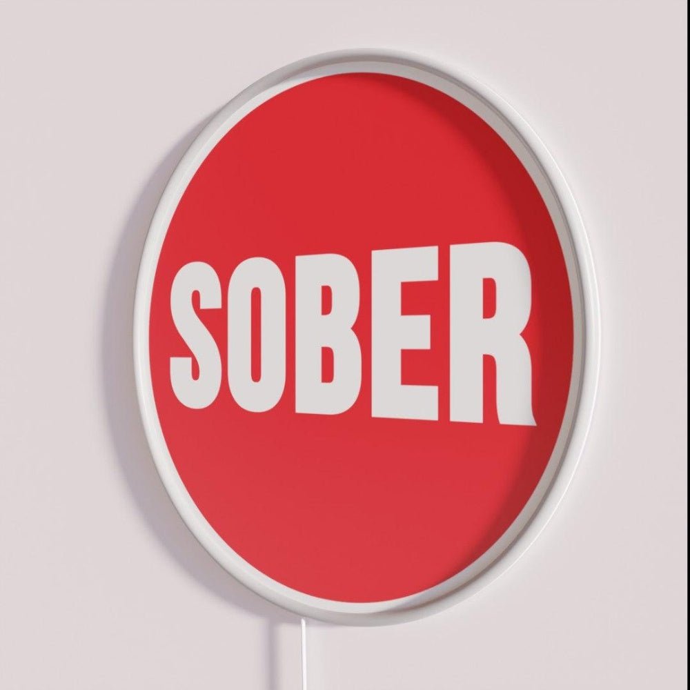 Sober Logo Rgb Led Neon Sign - Shineneon
