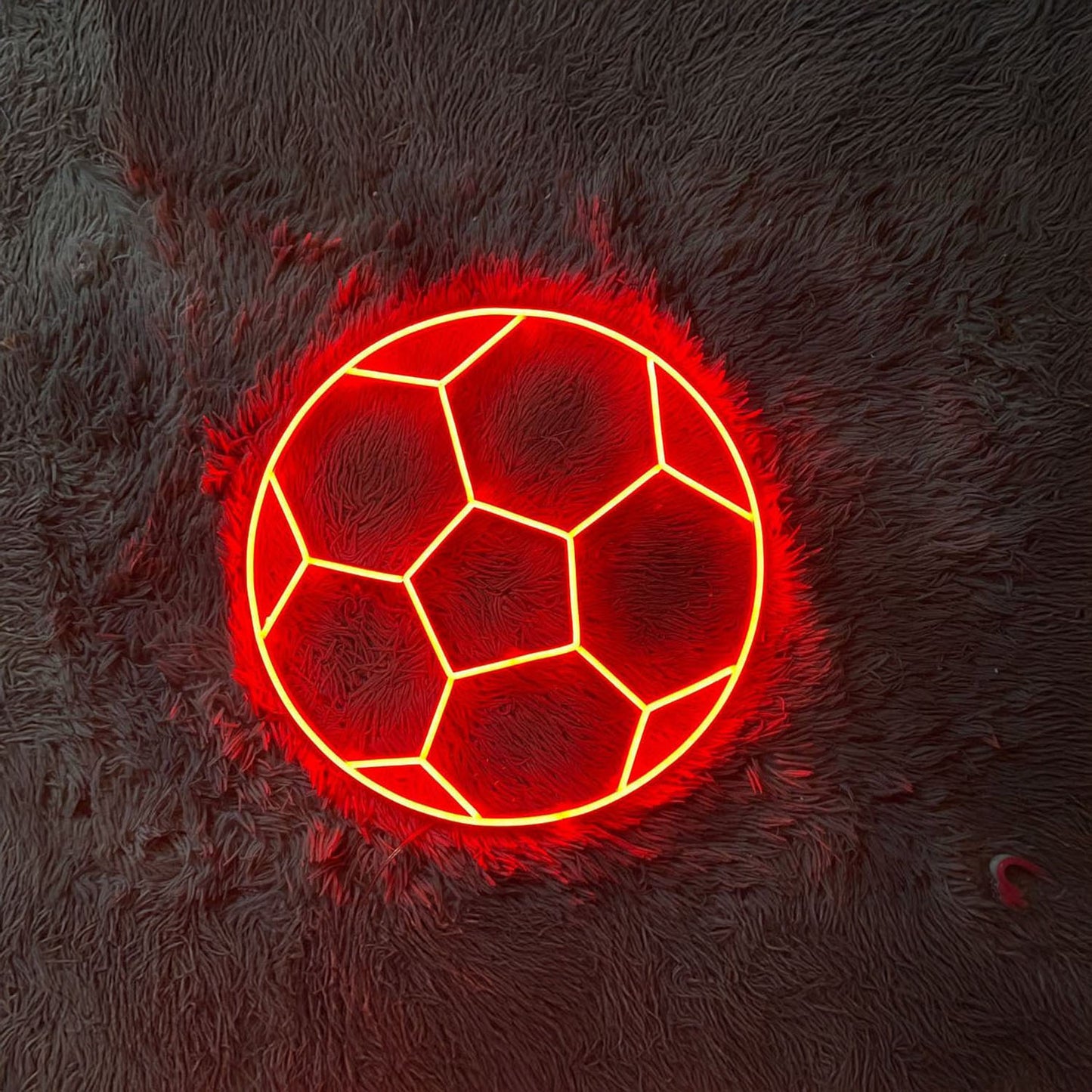 Soccer Ball Neon Sign Footbal Neon Sign