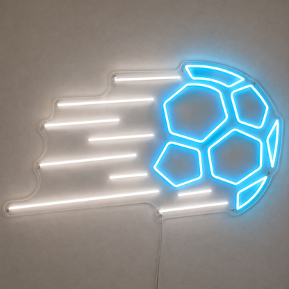 Soccer Fan Room Trophy Wall Kids Room LED Neon Sign main product image