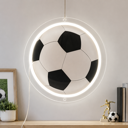 Soccer Goal Home Decor LED Neon Sign main product image