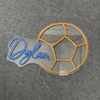 Soccer Name Led Neon Sign Led Decor | Shineneon