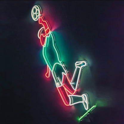 Soccer Superstar Led Neon Sign For Football Players | Shineneon