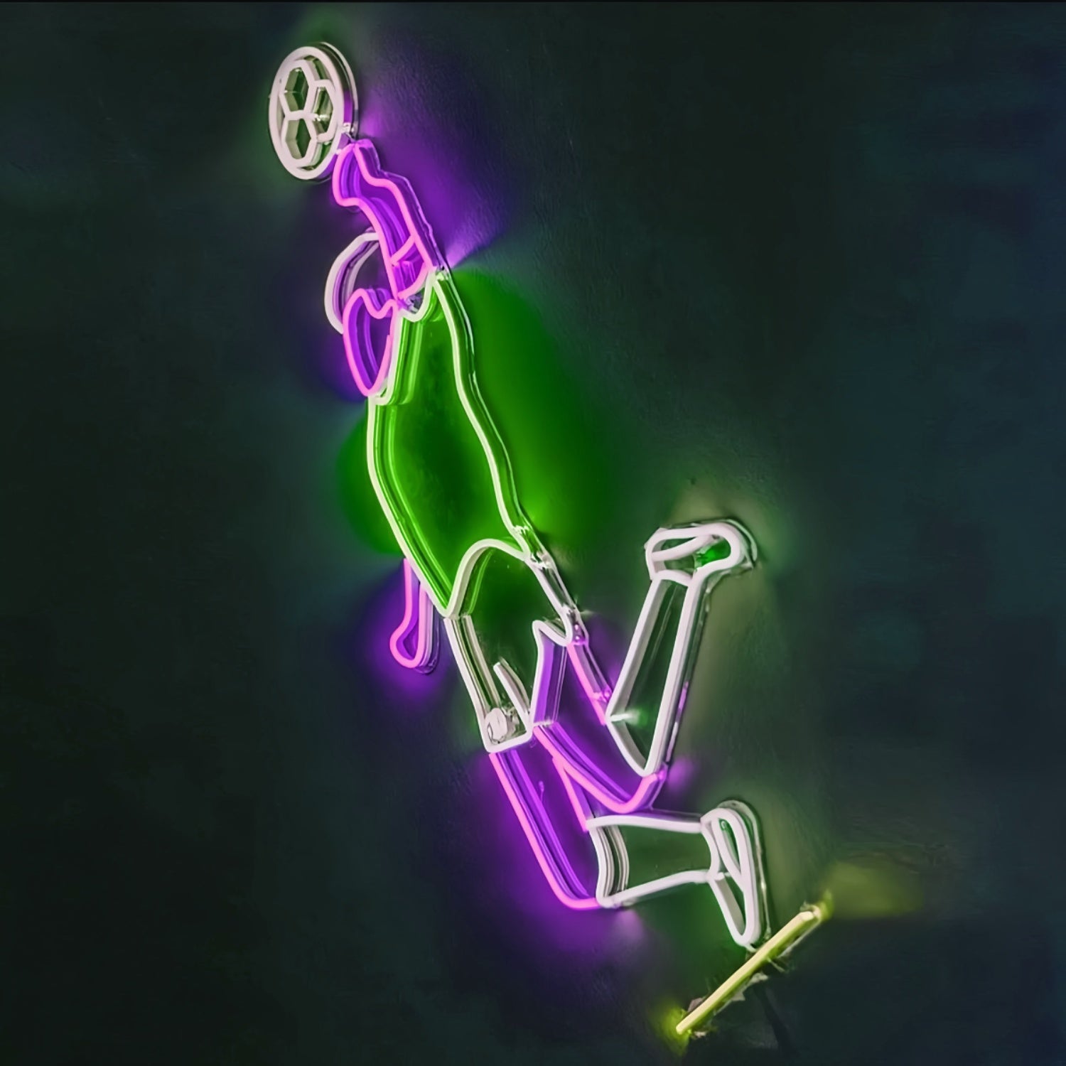 Soccer Superstar Led Neon Sign For Football Players | Shineneon