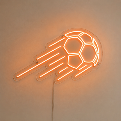 Soccer Wall Decor Game Room LED Neon Sign main product image
