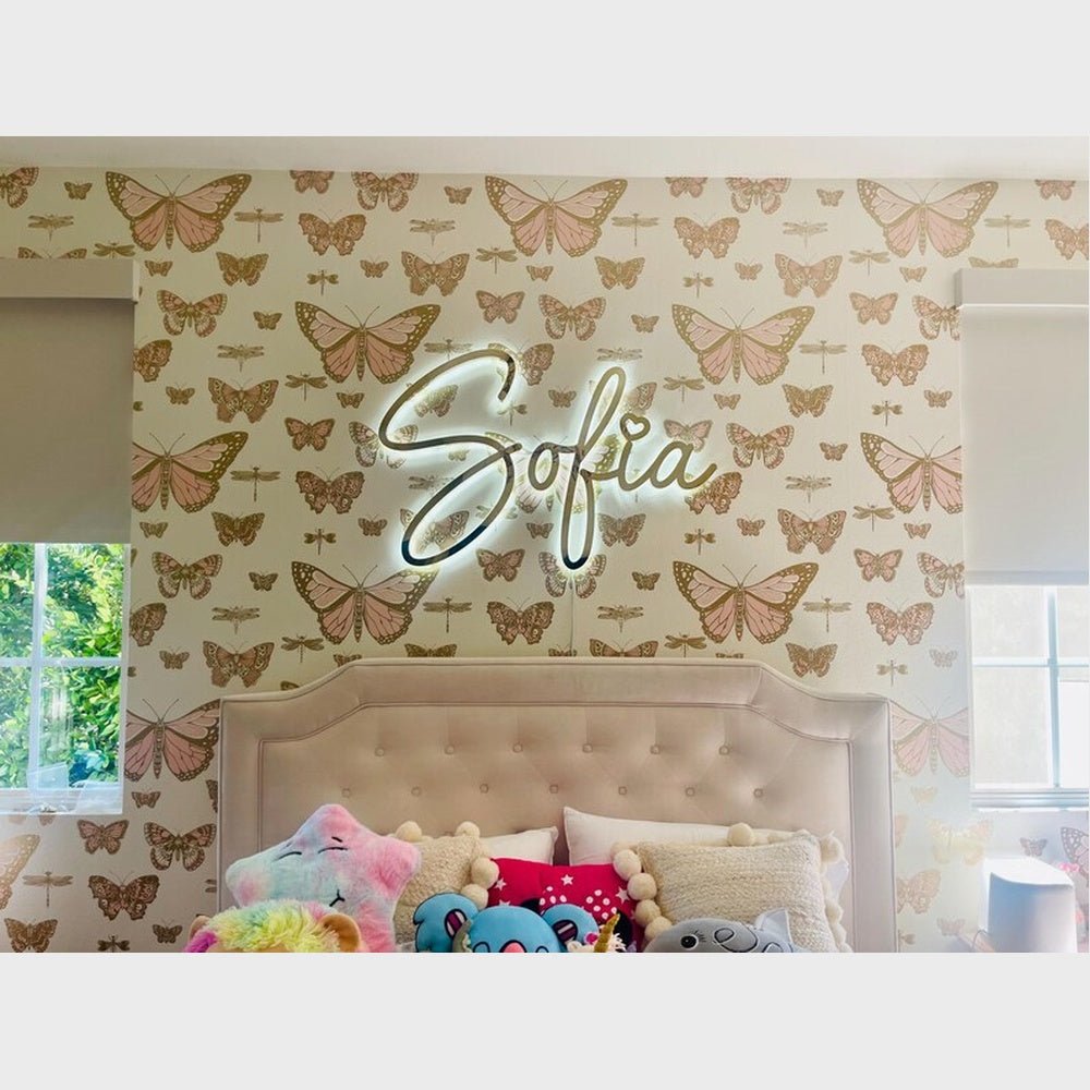 Sofia 3D Backlit Channel Letters Led Light Sign - Shineneon