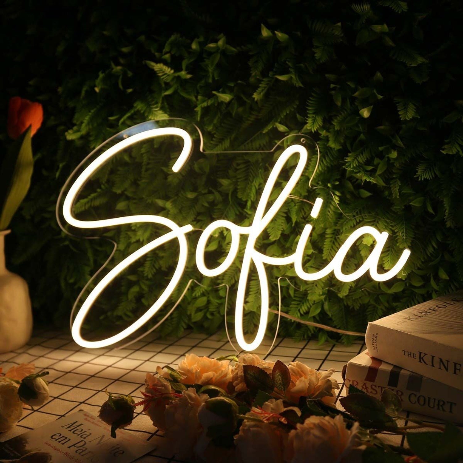 Sofia Yellow Led Neon Sign - Shineneon