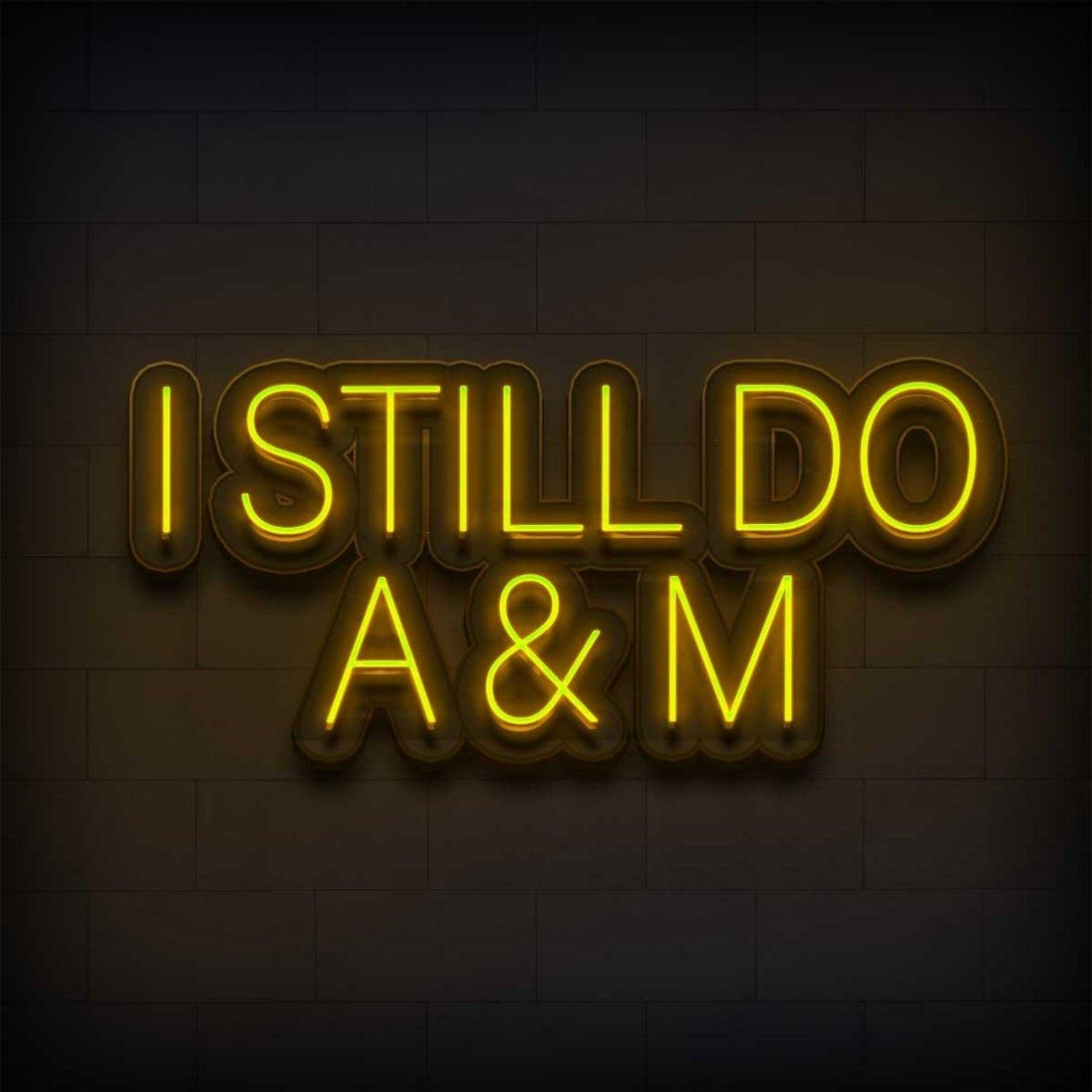 Soft Pink White I Still Do A And M Led Neon Sign For Indoor Decor | Shineneon