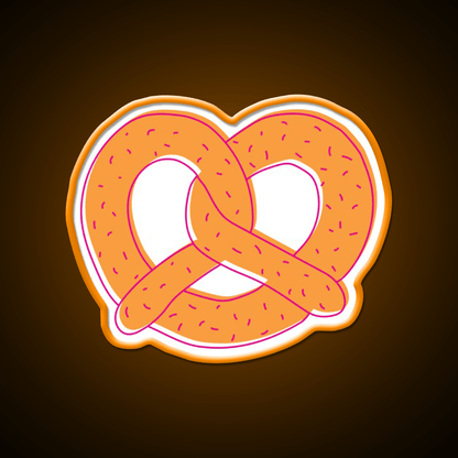 Soft Pretzel Snack Food Led Neon Sign Rgb Color - Shineneon