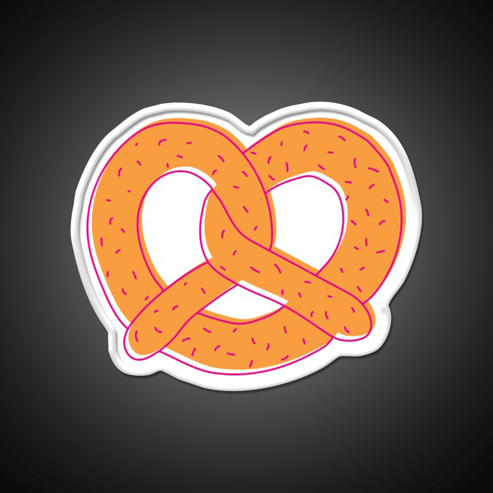 Soft Pretzel Snack Food Led Neon Sign Rgb Color - Shineneon
