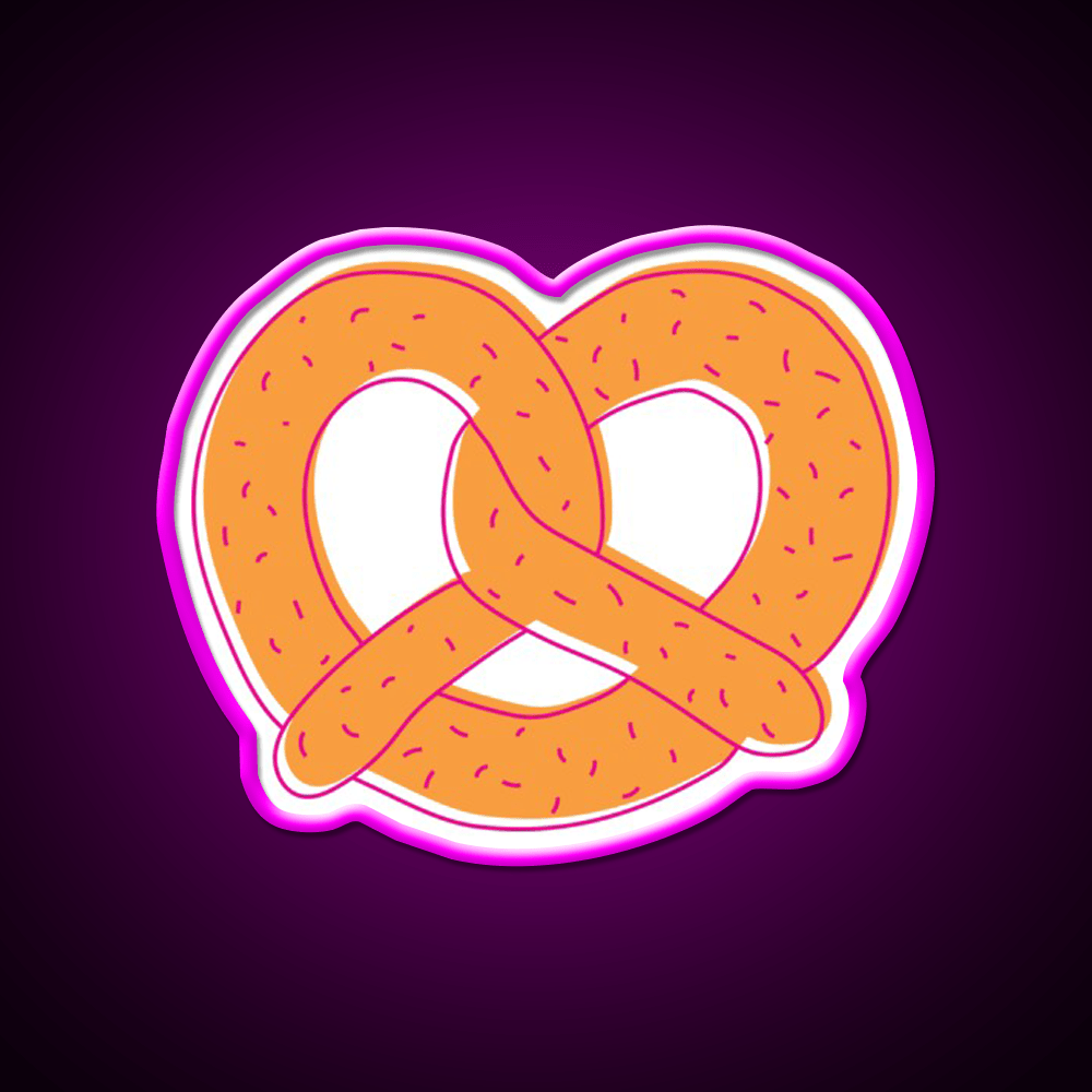 Soft Pretzel Snack Food Led Neon Sign Rgb Color - Shineneon