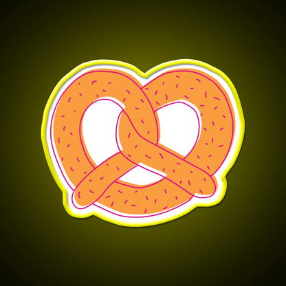Soft Pretzel Snack Food Led Neon Sign Rgb Color - Shineneon