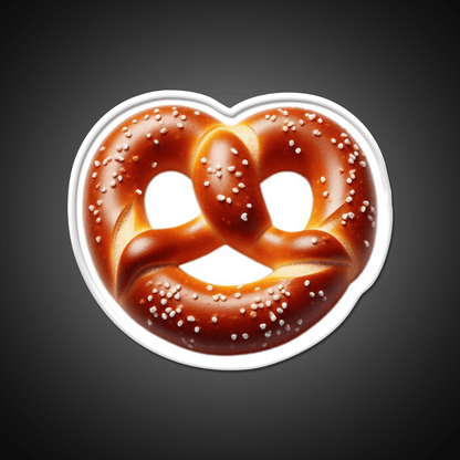 Soft Salted Pretzel Photo Realistic Snack Food Led Neon Sign Rgb Color - Shineneon