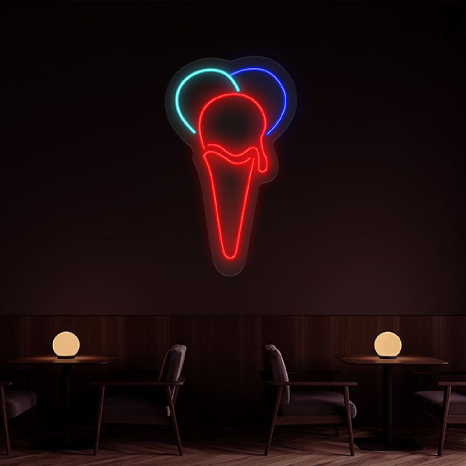 Soft Serve Ice Cream Neon Sign Wall Art Decor | Shineneon