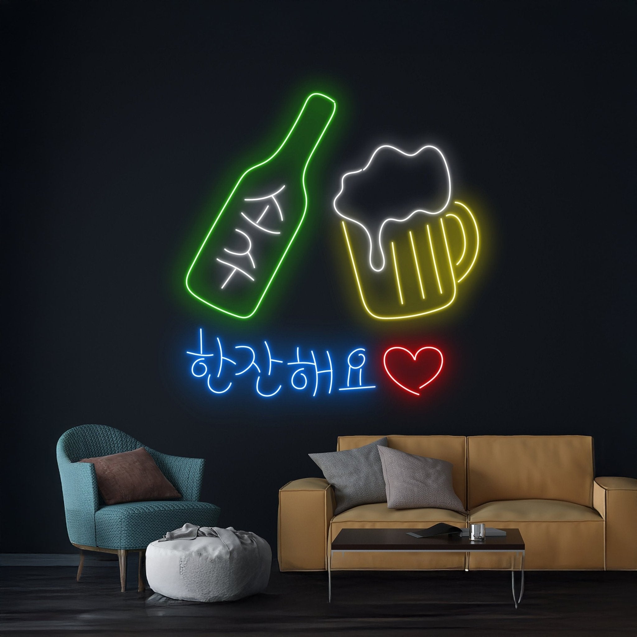 Soju Beer Led Light - Shineneon