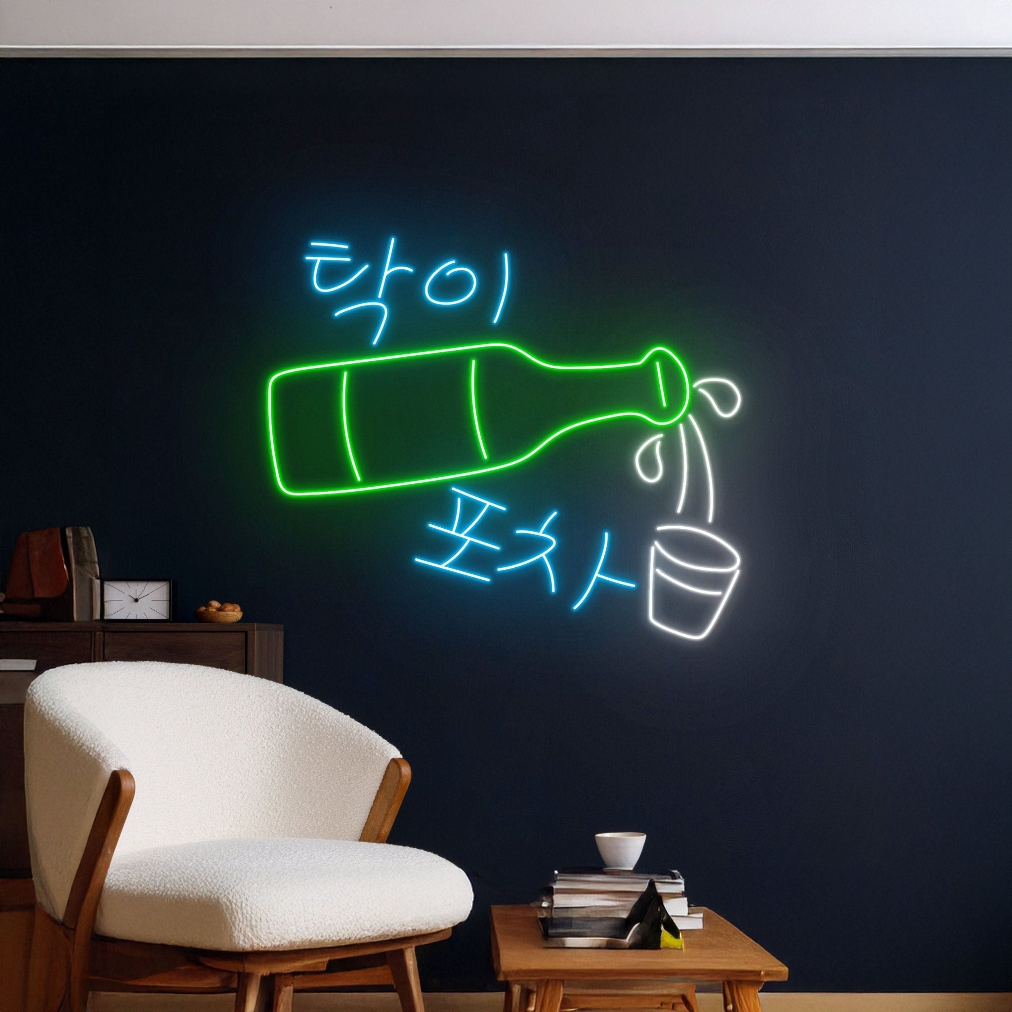 Soju Led Neon Light Wine Pub Club Neon Light - Shineneon