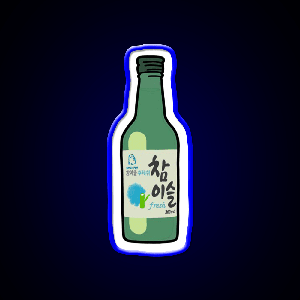 Soju Snack Food Led Neon Sign Rgb Color - Shineneon